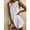 Blanc, variante sur zanvin Robes d'Invitée de Mariage pour Femmes, Robe d'Été Unie pour Femmes Style Frais Couleur Unie Débardeur en Dentelle Brodée à Col Rond