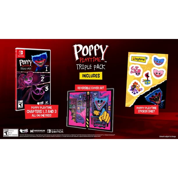【ポピー】Nintendo Switch light Poppy Playtime Triple Pack (Nintendo Switch) - Walmart.ca
