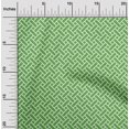 thumbnail image 2 of oneOone Polyester Spandex Green Fabric Geometric Craft Projects Decor Fabric Printed by The Yard 56 Inch Wide, 2 of 4