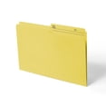 thumbnail image 2 of Continental Letter size File Folders. Yellow colour, 12 count, 2 of 3