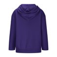 thumbnail image 4 of Timegard Sweat à Capuche Zippé pour Femmes Pull Automne Hiver Confortable Manches Longues avec Poches, 4 of 6
