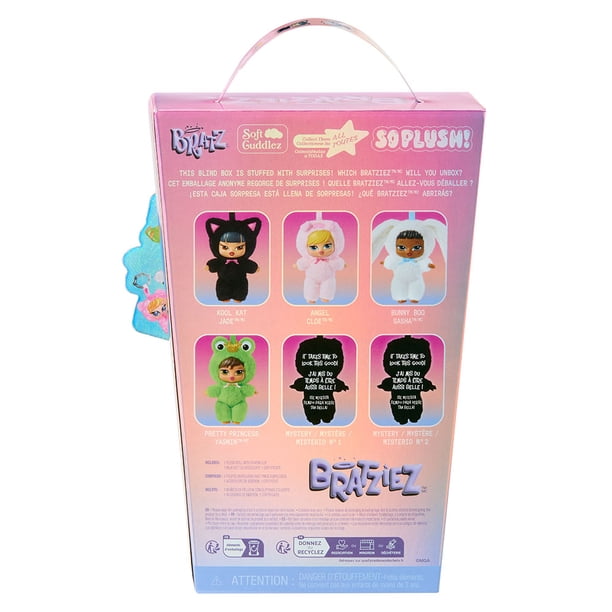 Bratz Bratziez Iconz Series Plush Blind Box with Charm Clip and Bratz Bratziez Iconz Series Plush Blind Box with Charm Clip and