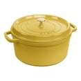 thumbnail image 1 of STAUB La Cocotte 6.75 L Cast Iron Round Cocotte, Citron, 1 of 9