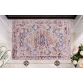 thumbnail image 4 of Micah 2' x 3' Washable Accent Rug, Ivory and Gold, 4 of 7