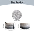thumbnail image 2 of 8pcs With Storage Rack 7.95 Inch Trivets For Hot Dishes Hot Pads For Kitchen Trivets For Hot Pots And Pans Heat Large For Kitchen Pot Holders Kitchen Decor For Table, 2 of 8
