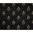 thumbnail image 4 of oneOone Polyester Lycra Fabric Leaves & Floral Block Print Fabric BTY 56 Inch Wide, 4 of 5