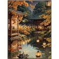 thumbnail image 1 of Kit de Broderie Paysage Architecture Ancienne, Mosaïque, Décoration Complète, 30*40cm, Cadre Non Inclus, 1 of 4