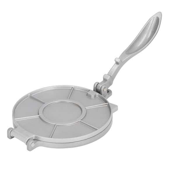 Presse à Tortillas 7,7 Po en Alliage d'Aluminium Antirouille Argent, Robuste, pour Quesadillas, pour la Maison et les Pâtisseries