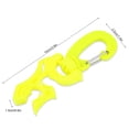 thumbnail image 1 of Double BCD Hose Holder, Diving Hose Clip Rotatable Sturdy Plastic With Snap Hook Buckle For Diving Accessories, 1 of 8