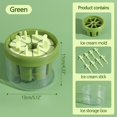 thumbnail image 2 of Aursykel 2025 New Ice Cream Maker Easy-Release Ice Cream Molding Ice Box Small Household Refrigerator Eight-Compartment Quick Demolding Separate Large-Capacity Ice Bucket Design, 2 of 2
