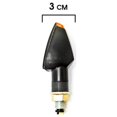 thumbnail image 3 of Krator Mini Personnalisé Conduit Clignotants Lampe Compatible avec Triomph Speedmaster Triple Thunderbird, 3 of 4