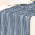 thumbnail image 5 of Boho Gauze Green Wedding Table Runner Fabric Kitchen Dining Holiday Table Decor For Home Party Indoor, 5 of 5