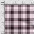 thumbnail image 1 of oneOone Cotton Flex Wine Fabric Check Check Sewing Material Print Fabric By The Meter 40 Inch Wide, 1 of 4
