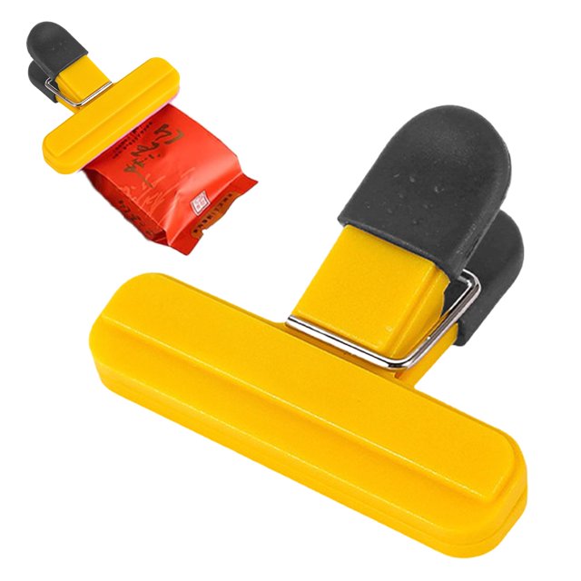 Cqxid Kitchen Clip Under $5 Home & Garden Food Clips 1 Pack Sealing Clip Plastic Sealing Clip Fresh Snack Tea Sealing Simple Sealing Clip Potato Chip Bag Clip Bag Clip For Storage