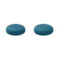 thumbnail image 3 of maskred Housses de Coussin Rondes pour Tabouret Confortable Polyester Imperméabilisation Douce Noir Vert 2Set, 3 of 6