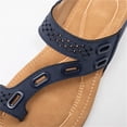 thumbnail image 4 of RKSTN Sandals for Women Flat Massage Flip Flops Sandals And Slippers Set Toe Sandals Soft Comfortable Sandals, 4 of 4
