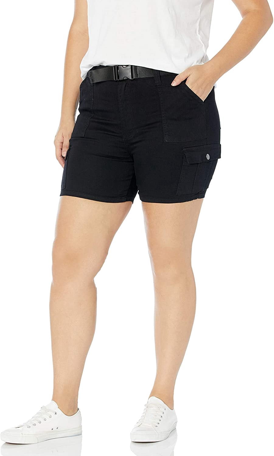 Shorts Denim Jeans Acid Washed Black Active Wear for Summer Juniors Size 5