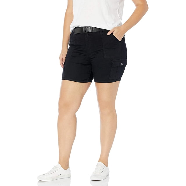 Shorts Denim Jeans Acid Washed Black Active Wear for Summer Juniors Size 5
