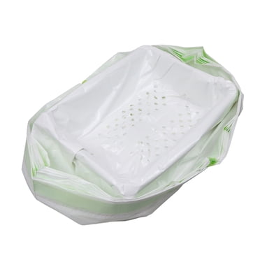 Yeacher Cat Litter Filter Bag Drawstring Litter Sifting Liners Kitty Waste Litter Box Liners