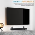 thumbnail image 2 of 1 Pair Soundbar Wall Bracket Universal Mounting Bracket for Home Audio System with Adhesive, 2 of 8
