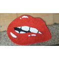 thumbnail image 4 of Yhmxh Bathroom Rugs Valentine's Day Bathroom Rug Non Slip Cute Red Lips Heart Shape Bathroom Rug Valentine's Day Indoor Bedroom Living Room Bathroom Kitchen Rug Living Room Rug Bath Mat, 4 of 4