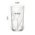 thumbnail image 4 of Bormioli Rocco Cassiopea Verre Refroidisseur de 16,25 oz, Ensemble de 4, 4 of 4