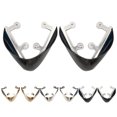 thumbnail image 2 of 1 Pair Metal Toe Caps Creative Protective Heel Decoration Shoes Supplies, 2 of 9