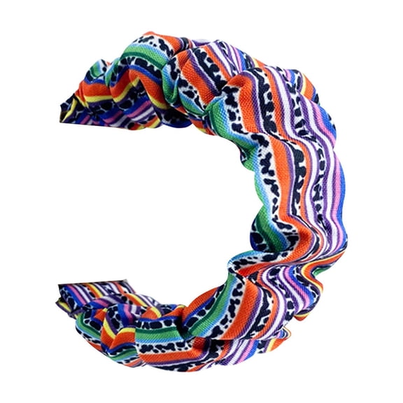 Smart Watch Bands, Hairband Strap Universal Stretchy Reusable Bands, for 42/44/45/49mm Interface, Applicable to Latest Models 1-8 Generations, Polyester Multicolour