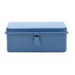 kowaku Metal Toolbox Multi-Purpose Metal Tool Storage Heavy Duty Portable Tool Chest for DIY Enthusiasts, Mechanics, Car, Garage, Job Site, Blue, 190 Mini