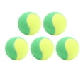 thumbnail image 2 of Tennis Ball Set, 5PCS 6cm Rubber Tennis Balls Elastic Squash Ball Pressure Relief Balls for Training Entertainment, 2 of 7