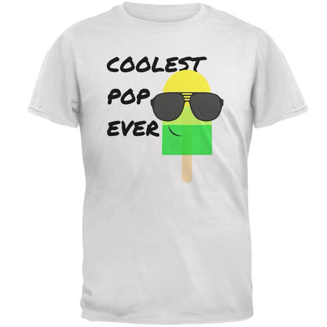 Father's Day Summer Sun Ice Pop Coolest Pop Ever Mens T Shirt