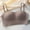 Coffee, variant on HUITKMM Cotton Bra Thin Padded Bra with Removable Padding Seamless Full Coverage Bras for Women Adjustable Underwire Lingerie Solid Color