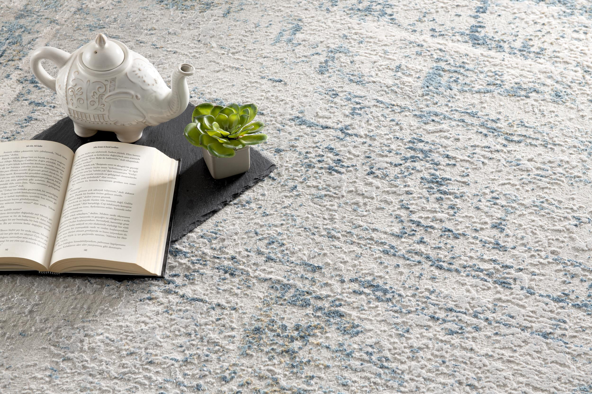 Rug Branch Mirage Collection Tapis abstrait moderne