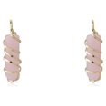 thumbnail image 3 of yingyy Wire Wrapped Charm Hanging Pendant Colorful Exquisite Crystal Crafting Necklace Keychains Earrings Accessories Pink Crystal 2Set, 3 of 6