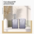 thumbnail image 4 of Meitianfacai Bathroom Accessories Set, 4 Pcs Bathroom Sets, Resin Bathroom Accessory Set with Soap Dispenser, Toothbrush Holder, Toothbrush Cup, Soap Dish for Home Apartment Bathroom Decor, 4 of 8