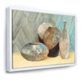 thumbnail image 1 of Still Life of Vase Bottle Handpainted - Traditional Framed Canvas, 1 of 3