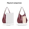 thumbnail image 3 of EGNMCR Women's Handbag Large Capacity Shoulder Handbag,, 3 of 6