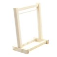 thumbnail image 3 of Bunblic Wooden Doll Garment Rack Display Supplies for Kids Doll Clothes Hanging Rack S S, 3 of 8