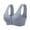 Grey, variant on Clearance Sale 2025 Bra Womens No Steel Ring Front Close Bra T Back Plus Size Seamless Unlined Bra For Large Bust
