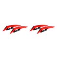thumbnail image 1 of Wweixi Aerodynamic Spoiler Wing Motorcycle Motorcycle Accessories Durable Aerodynamic red 2Set, 1 of 6
