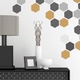 thumbnail image 1 of Truu Design, Autocollants hexagonaux muraux, 1 of 3