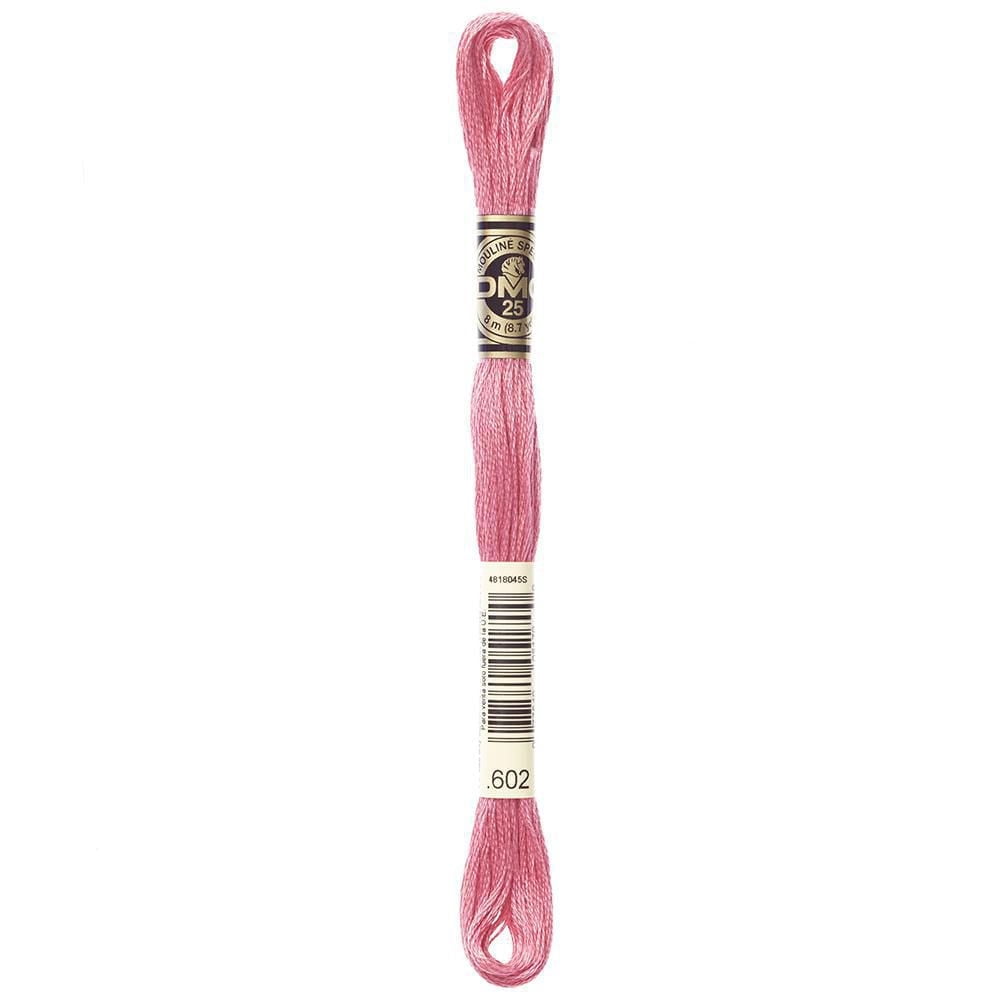 DMC rose coton 6 brins fil à broder écheveau, 8 m (8.7 yd)