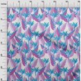 thumbnail image 3 of oneOone Cotton Cambric Pink Fabric Floral Sewing Craft Projects Fabric Prints By Yard 56 Inch Wide, 3 of 5