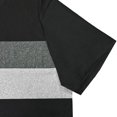 thumbnail image 4 of Maplenight T-Shirt Homme Manches Courtes Col Rond T-Shirt Décontracté Été Bloc de Couleur T-Shirt Classique Basique, 4 of 7