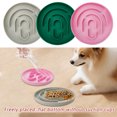 thumbnail image 1 of Bol Lent pour Chat et Chien, Bol Rond en Silicone, Gamelle Anti-Renversement pour Petites Races, Intérieur, Salon, Chambre, Balcon, 1 of 3