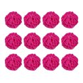 thumbnail image 1 of Unique Bargains 12 Pcs Wicker Rattan Balls Decorative Balls 1.2Inch for Vase Fillers ,Wedding ,Party ,Rose, 1 of 5