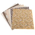 thumbnail image 1 of 7pcs 25*25cm Cotton Fabric DIY Assorted Squares Pre Cut Bedding Kit Quarters Bundle Coffee Seri, 1 of 14