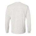 thumbnail image 2 of Gildan Mens DryBlend Long Sleeve T-Shirt, M, Ash, 2 of 2