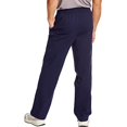 thumbnail image 2 of Hanes Mens X-Temp Jersey Pocket Pant, L, Navy, 2 of 5