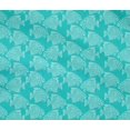 thumbnail image 4 of oneOone Cotton Flex Fabric Fish Block Decor Fabric Printed BTY 40 Inch Wide, 4 of 4
